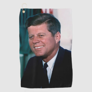 Oval Office of President John F. Kennedy Golf Towel