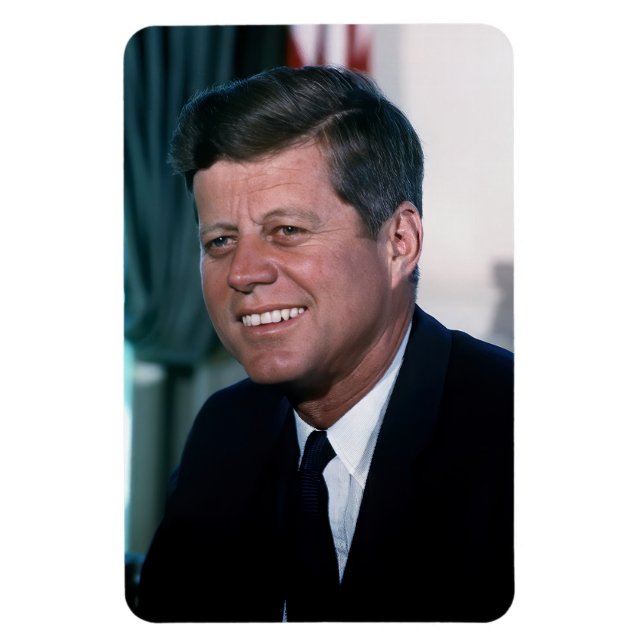 Oval Office of President John F. Kennedy Magnet (Vertical)