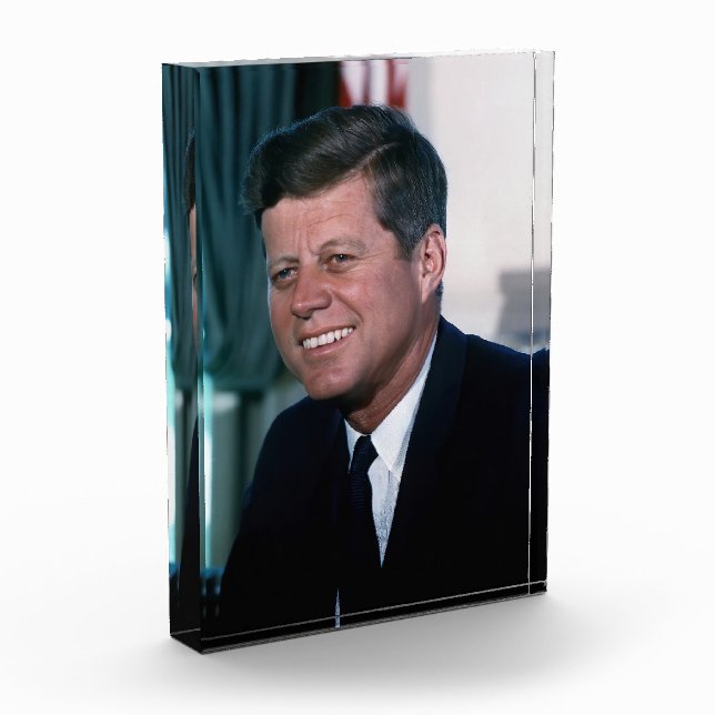 Oval Office of President John F. Kennedy Photo Block (Left)