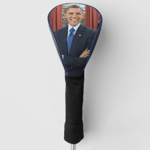 Oval Office Portrait, Obama Barack US President Golf Head Cover