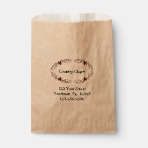 Oval Pip Berry Heart Product Bag