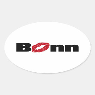 Oval Sticker