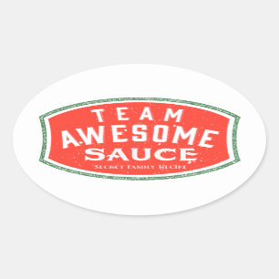 Oval Stickers, Glossy Sticker