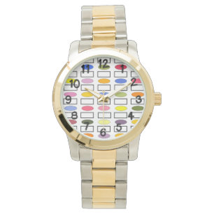 Ovals and Rectangles – Flower Garden Watch
