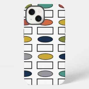 Ovals and Rectangles iPhone 13 Case