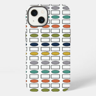 Ovals and Rectangles iPhone 13 Case