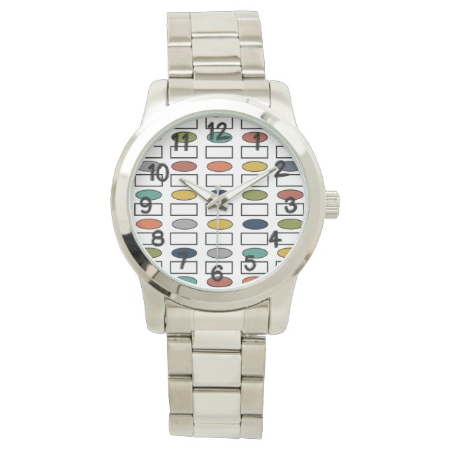 Ovals and Rectangles  Watch (Front)