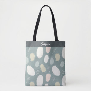 Ovals and Twigs Tote Bag