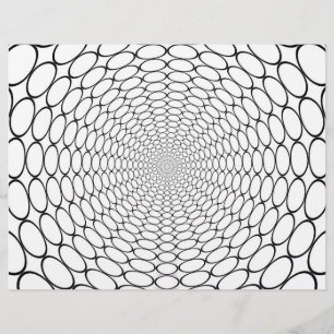 Ovals Colouring Sheet Placemat Kids Daycare