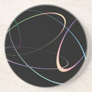 Ovals Sandstone Coaster