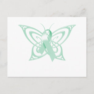Ovarian Cancer Awareness Butterfly Postcard