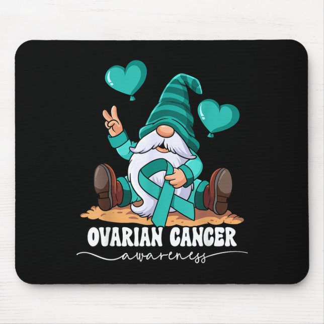 Ovarian Cancer Awareness Mouse Pad (Front)