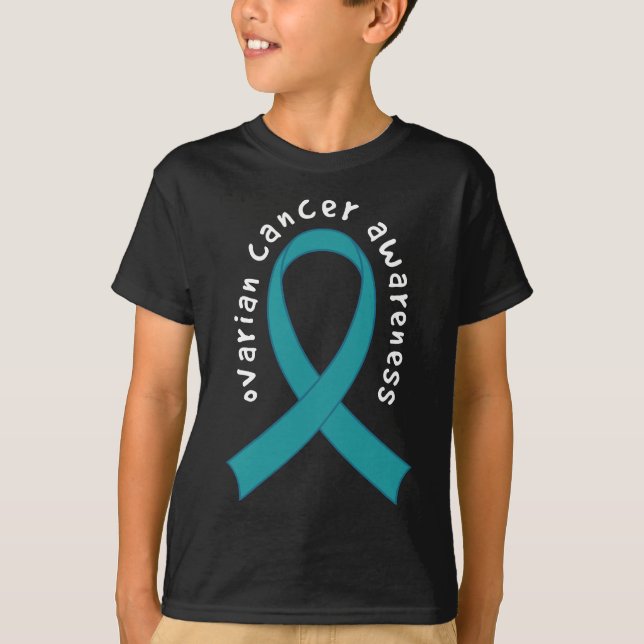 Ovarian Cancer Awareness T-Shirt (Front)