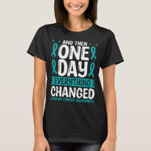 Ovarian Cancer Awareness Warrior Ribbon Survivor T-Shirt