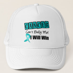 Ovarian Cancer Cant Bully Me I Will Win Trucker Hat