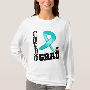 Ovarian Cancer Chemo Grad T-Shirt