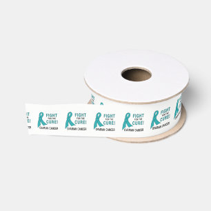 Ovarian Cancer Fight for the Cure 1.5" Grosgrain Ribbon