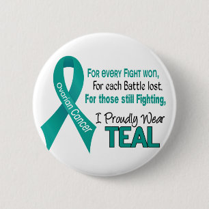 Ovarian Cancer For Every…..I Proudly Wear Teal 1 6 Cm Round Badge