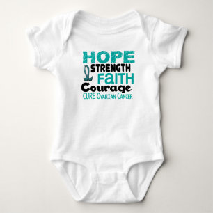 Ovarian Cancer HOPE 3 Baby Bodysuit