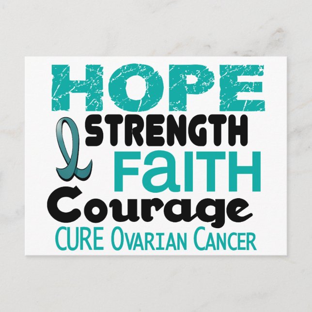 Ovarian Cancer HOPE 3 Postcard (Front)