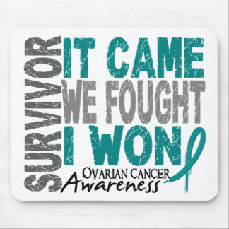 Ovarian Cancer Survivor It Came We Fought I Won Mouse Pad