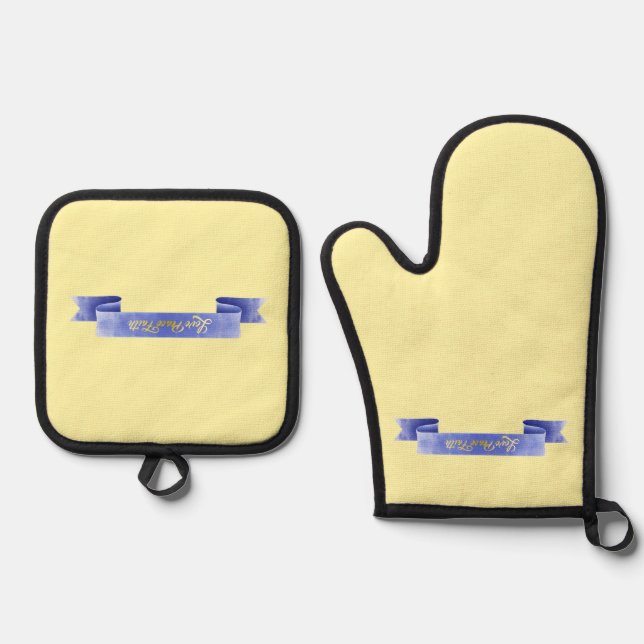 Oven Mitt and Pot Holders Oven Mitt & Pot Holder S Set (Front)