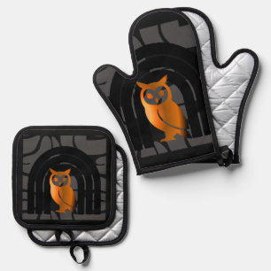 Oven Mitt and Pot Holders Oven Mitt & Pot Holder Set