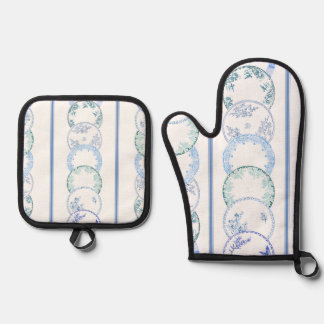 Oven Mitt and Pot Holders Oven Mitt & Pot Holder Set