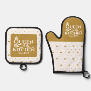 Oven Mitt and Pot Holders Oven Mitt & Pot Holder Set