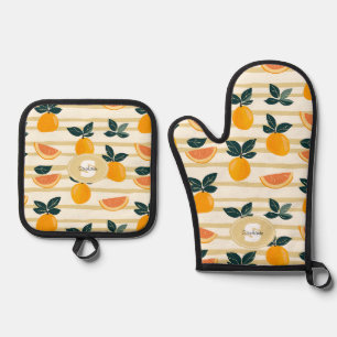 Oven Mitt and Pot Holders Oven Mitt & Pot Holder Set