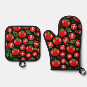 Oven Mitt and Pot Holders Oven Mitt & Pot Holder Set