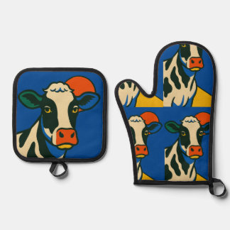 Oven Mitt and Pot Holders Oven Mitt & Pot Holder Set