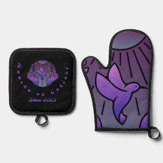 Oven Mitt and Pot Holders Oven Mitt & Pot Holder Set