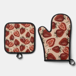 Oven Mitt and Pot Holders Oven Mitt & Pot Holder Set
