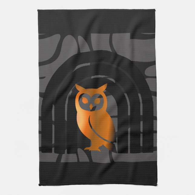 Oven Mitt and Pot Holders Tea Towel (Vertical)