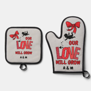 Oven Mitt and Pot HoldersO Oven Mitt & Pot Holder Set