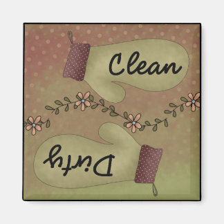 Oven Mitt Dishwasher Magnet