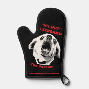 Oven Mitt featuring The Possum