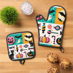 OVEN MITT & POT HOLDER SET