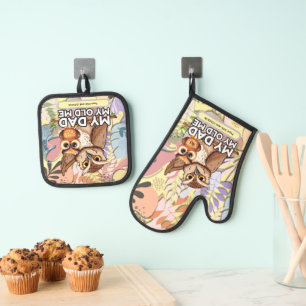 Oven Mitt & Pot Holder Set : My Dad My Old Me