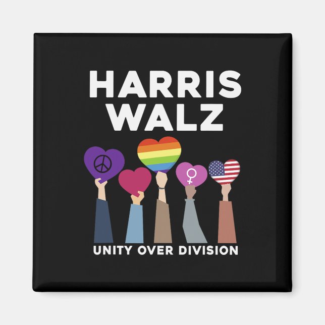 Over Division Harris Wheimer 2024 1  Magnet (Front)