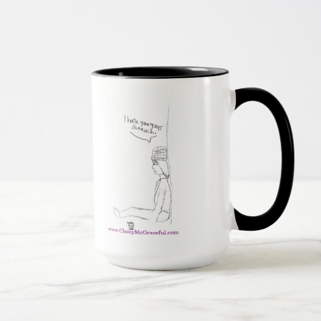 "Over It" Mug (Right)
