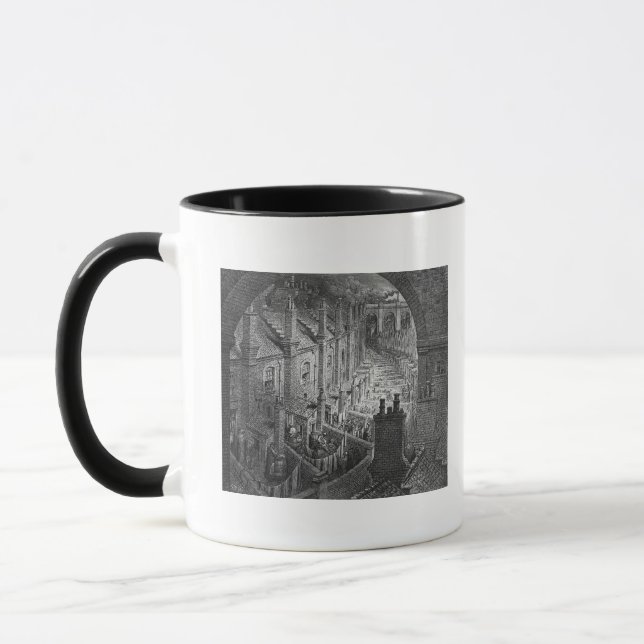 Over London - By Rail Mug (Left)