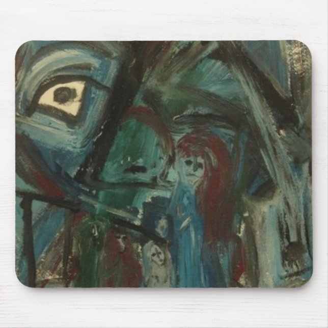 OVER MY SHOULDER MOUSE PAD (Front)