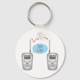 Over & Out Key Ring