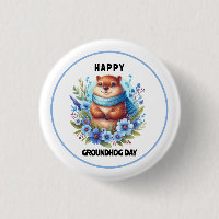 Over Rated? Watercolor Celebrating Groundhog Day 