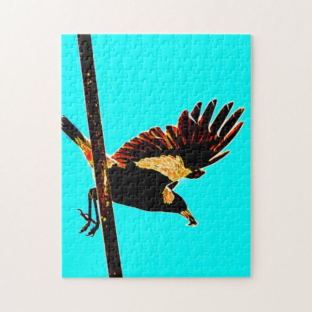 Over the bar impossible challenge jigsaw puzzle (Vertical)