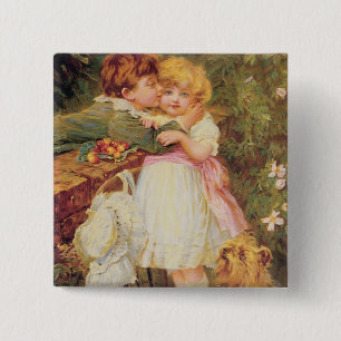 Over the Garden Wall 15 Cm Square Badge