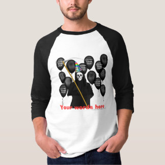 Over the Hill 1, Your words here T-Shirt