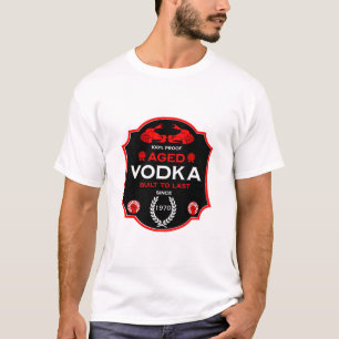 Over The Hill At 50 Vodka Drinker T-Shirt